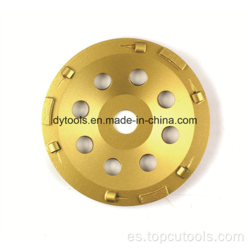Disco de ruedas de copa de diamante PCD para eliminar epoxi